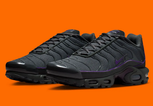 The Nike Air Max Plus “Iron Grey” Features A Reflective Swoosh
