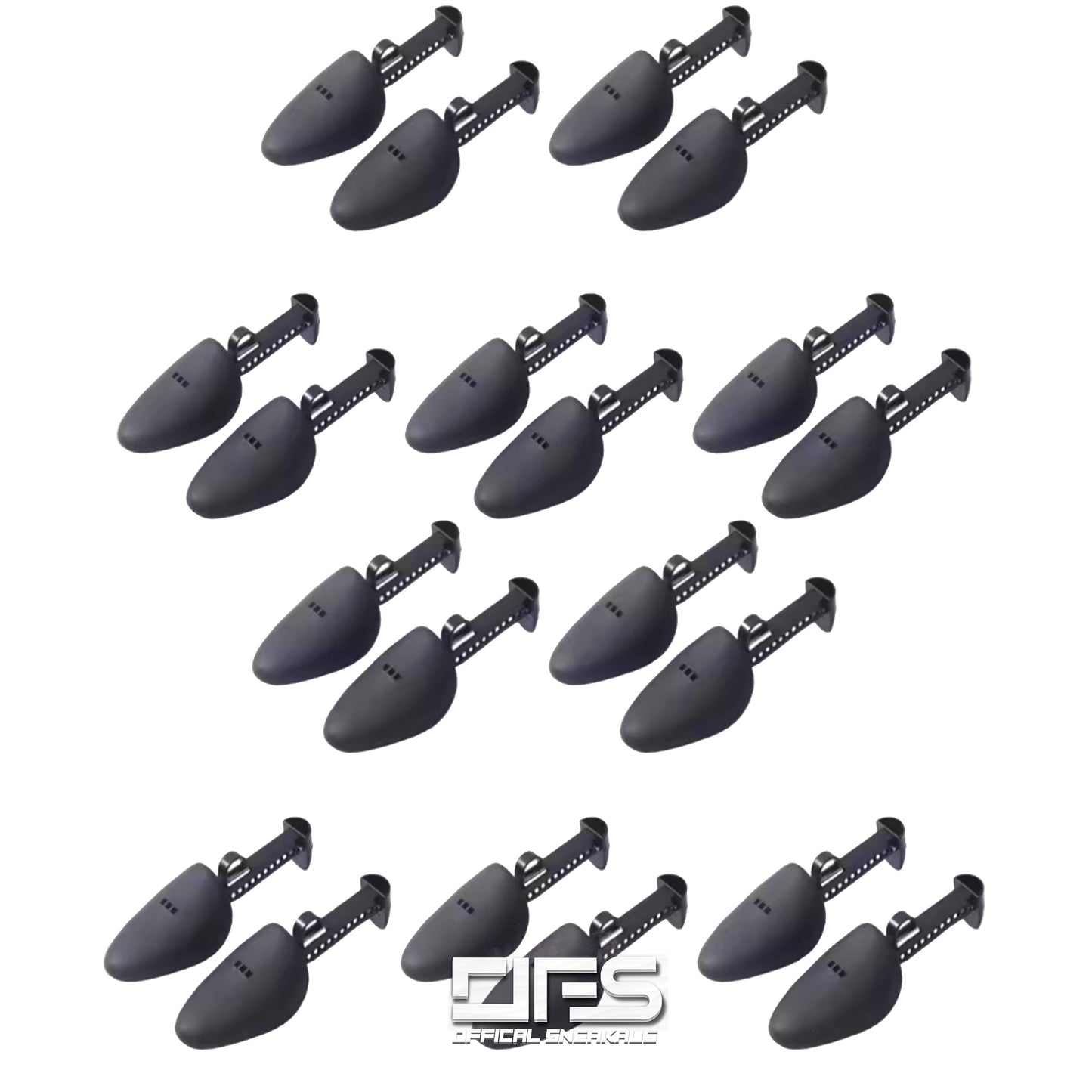 Adjustable Shoe Trees Black & White