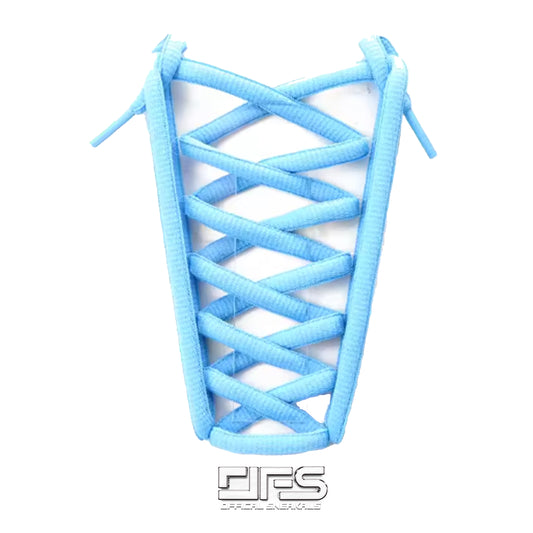 Oval Laces - ASICS /  TN Laces 'Sky Blue' (2 For 1)