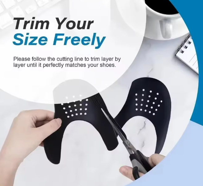 Shoe Crease Protectors 'White' 2 & 5 PACK