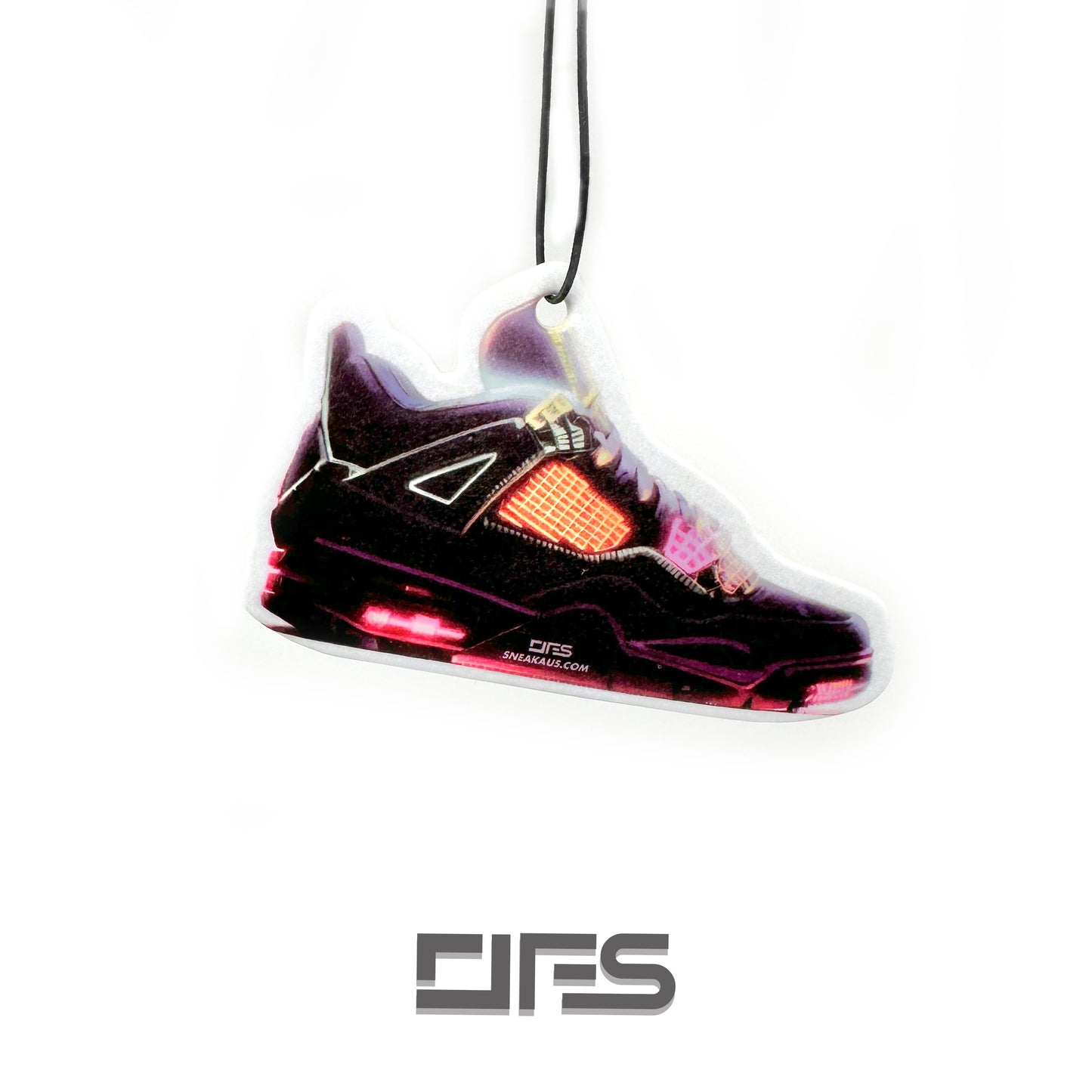 AJ4 Air Freshener : Air Jordan 4 Black Cat x CYBER