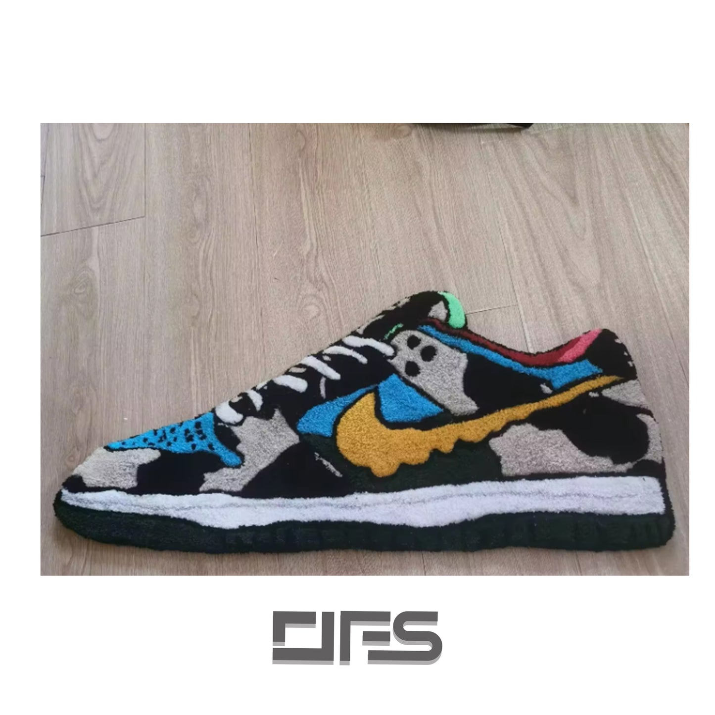 SB Dunk Low Ben N Jerry's Chunk Dunk Rug