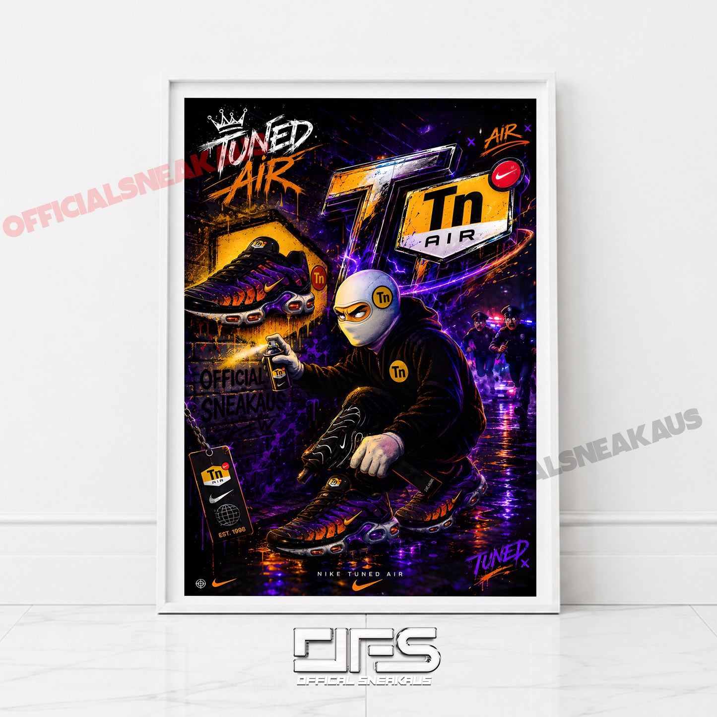 Uzi Graffiti (Poster) REMASTERED