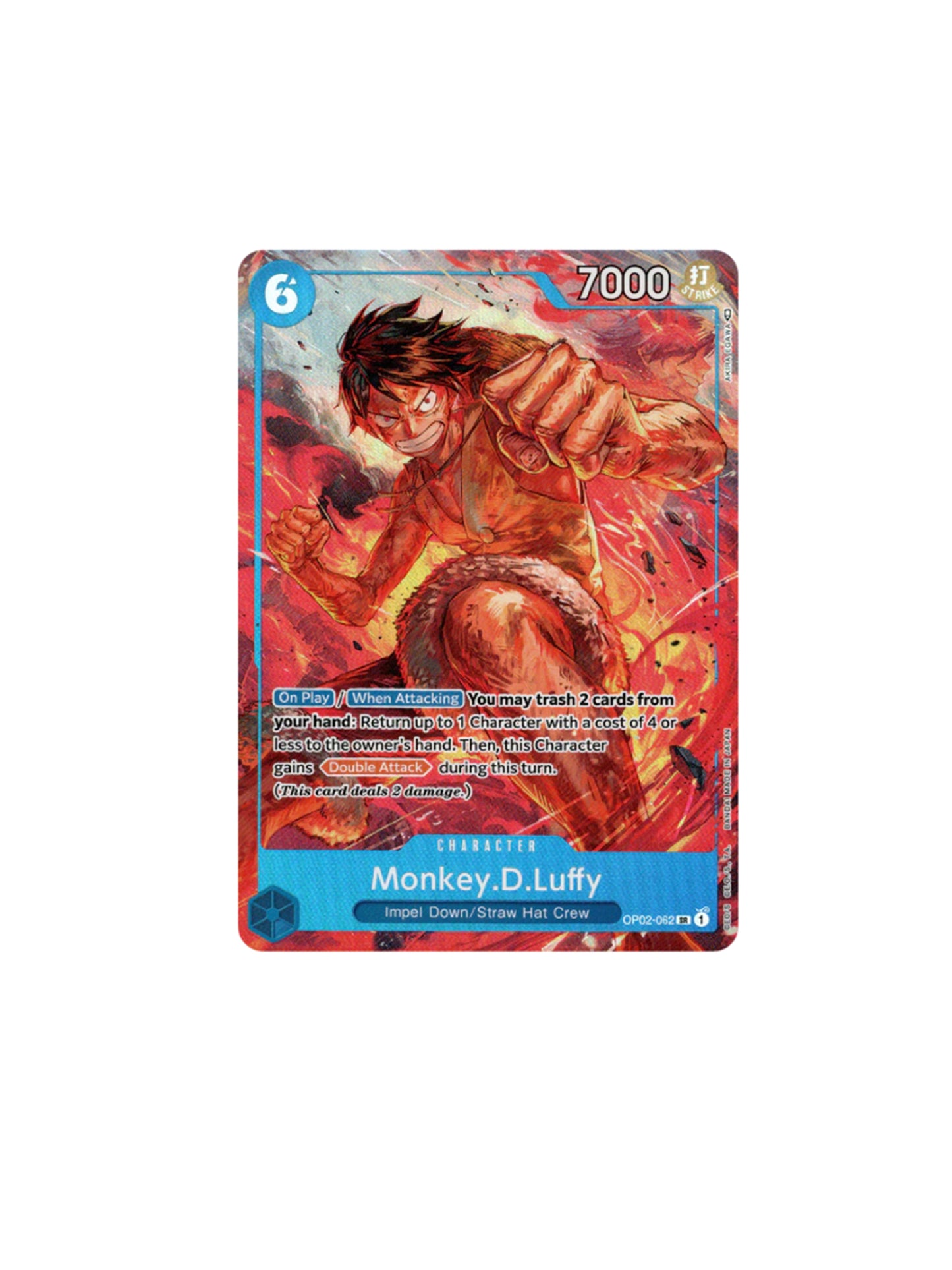 One Piece TCG: Monkey.D.Luffy Alternate Art - OP02-062 ENG