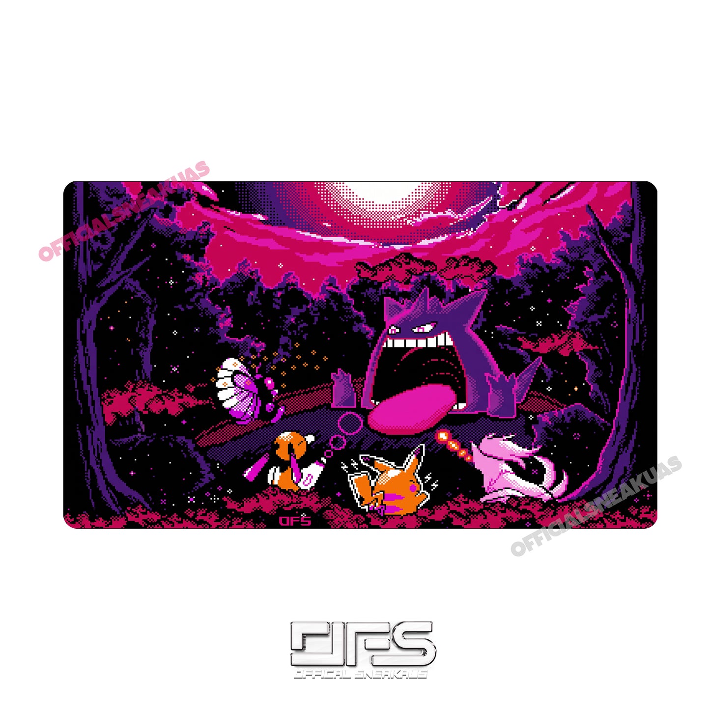 Pokemon Play mat Gengar Retro