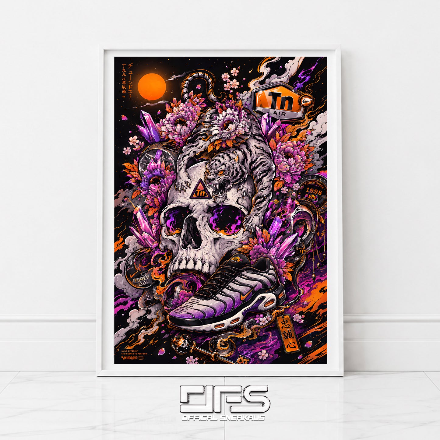 TIGER SKULL (POSTER)