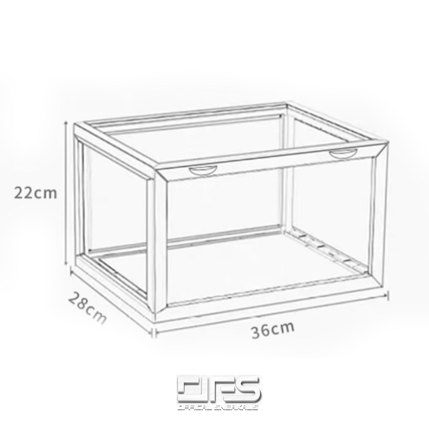 Custom Sneaker Storage Box : DBS Vegeta Blue