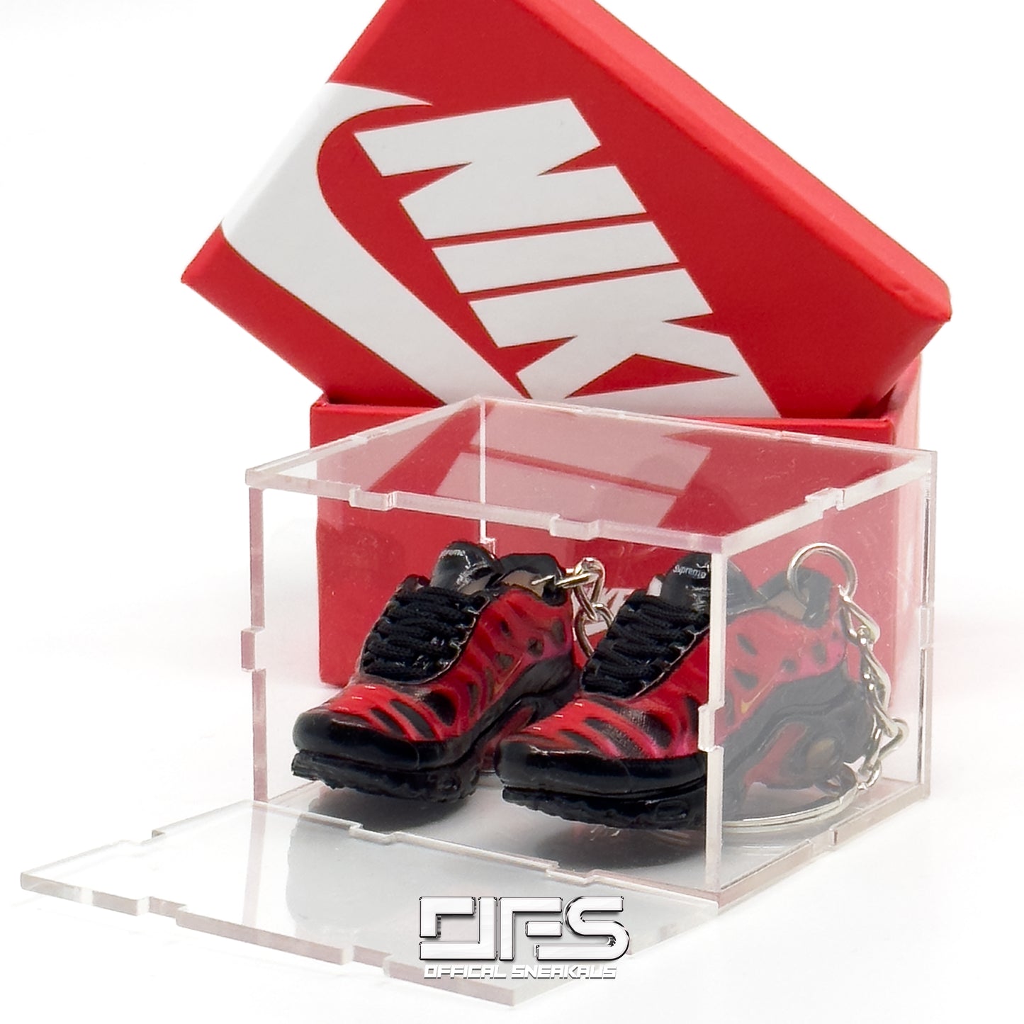 TN Keychain: Supreme Black red