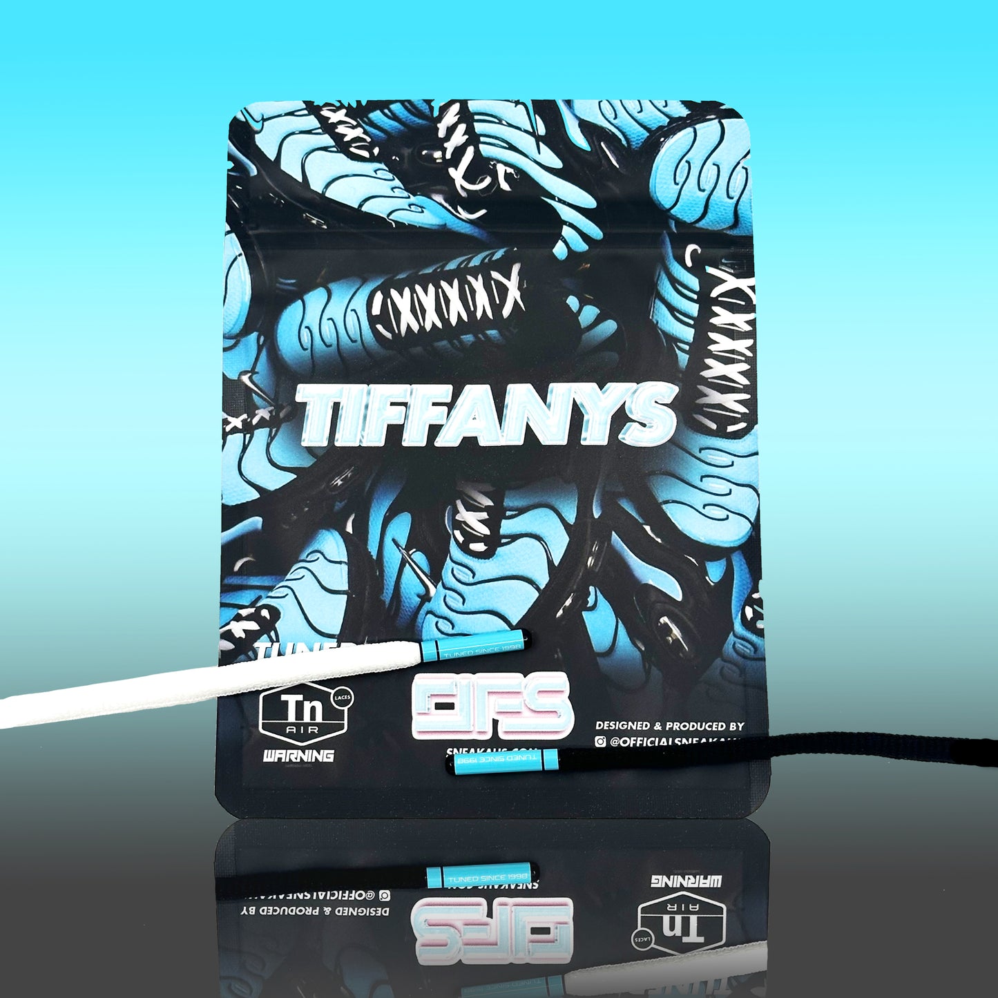 TN Laces Tuned Air Since 1998 Replacement Laces "TIFFANYS" LIMITED