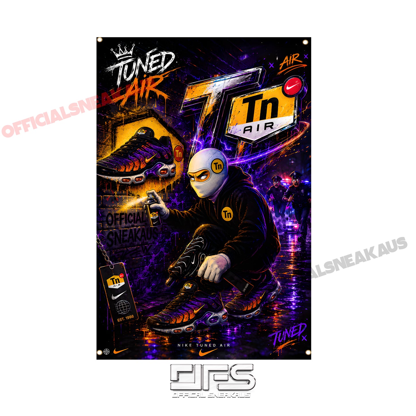 Uzi Graffiti (Flag) REMASTERED
