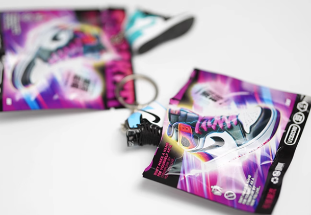 Air Jordan Sneaker Keychain : 10 PACK MYSTERY BOX