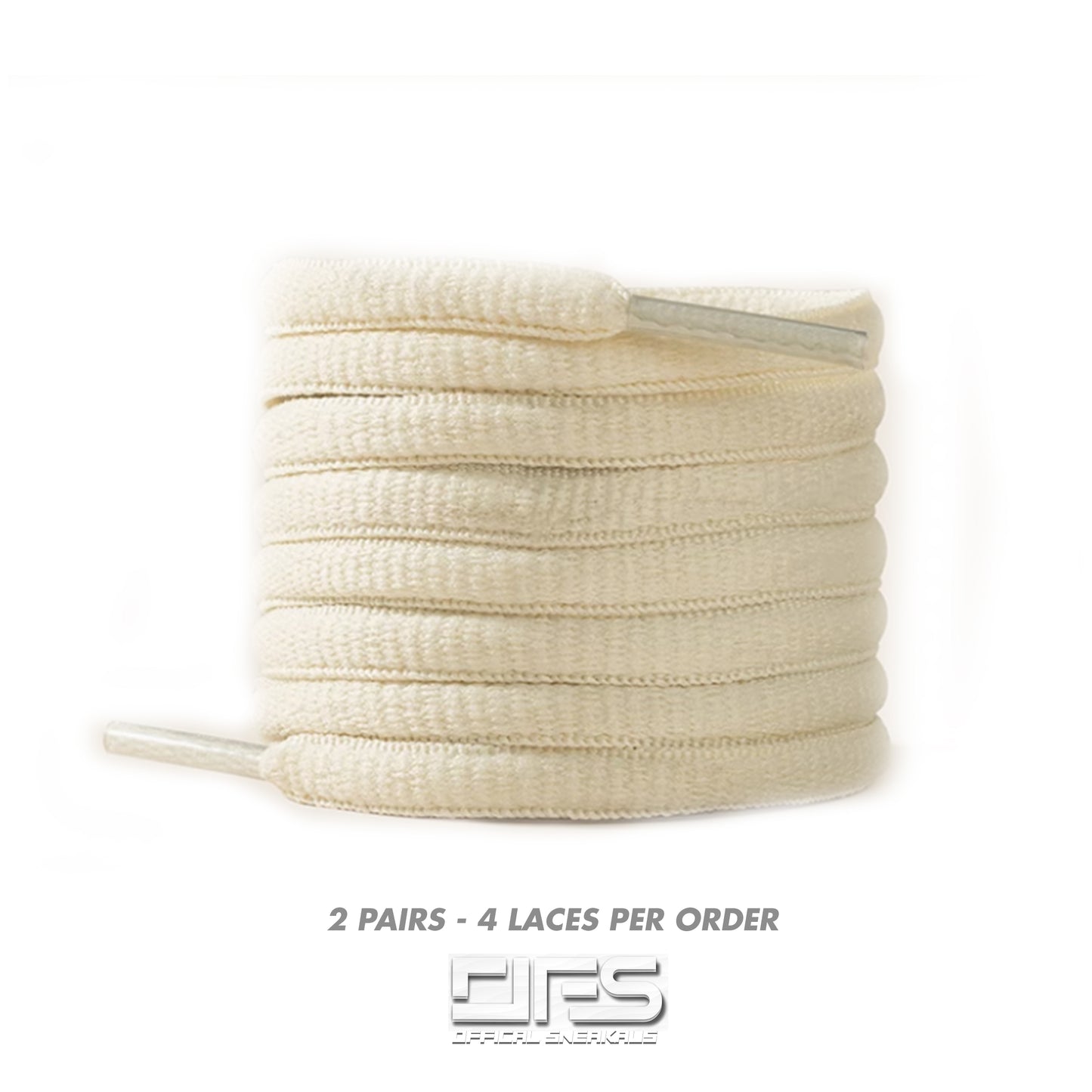 Oval Laces - ASICS / TN Laces 'Beige' (2 For 1)