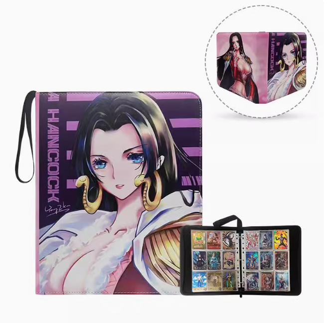 One Piece Premium Leather Album Card Binder: Boa