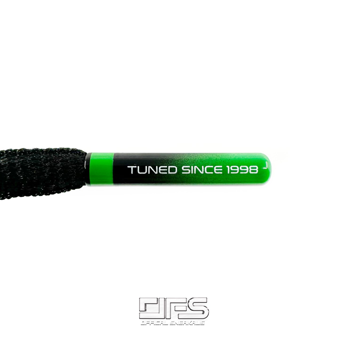 TN Laces Tuned Air Since 1998 Replacement Laces "GREEN STRIKE"