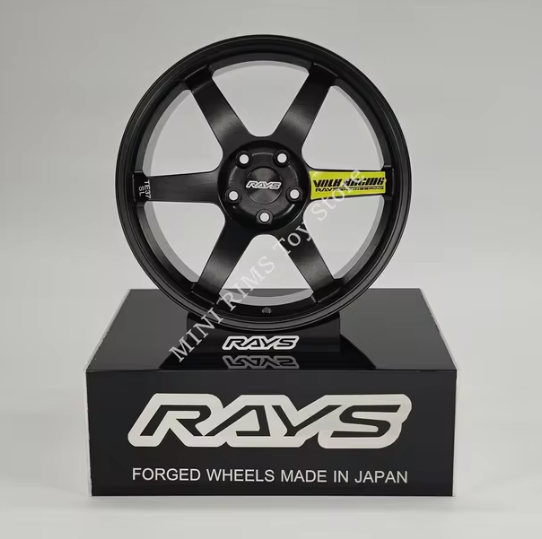 Mini Rims : Black TE37 V2