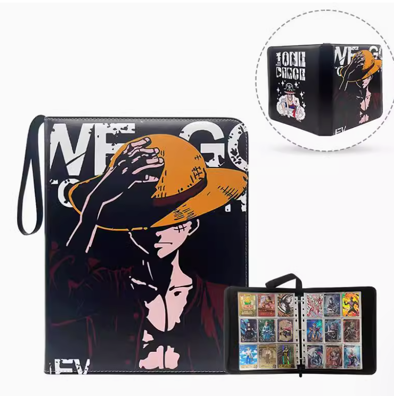 One Piece Premium Leather Album Card Binder: LUFFY