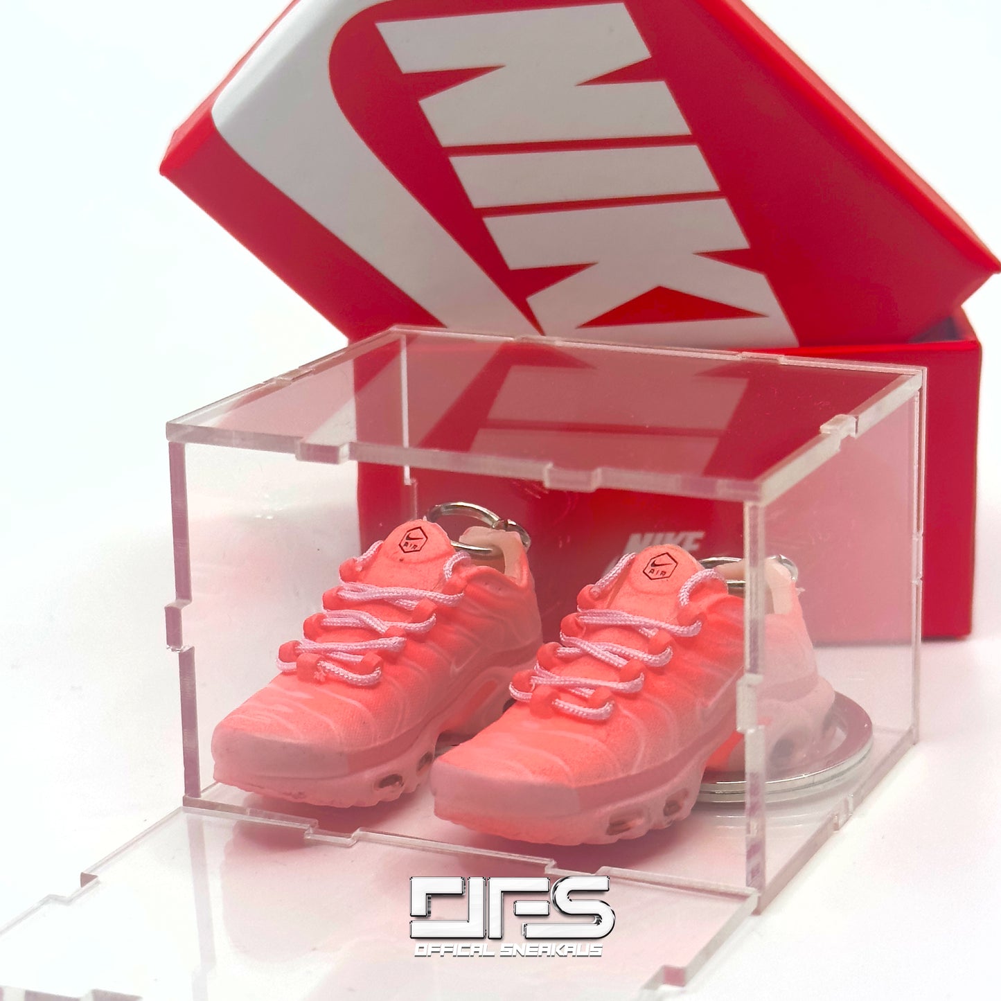TN Keychain : Pink Atlanta