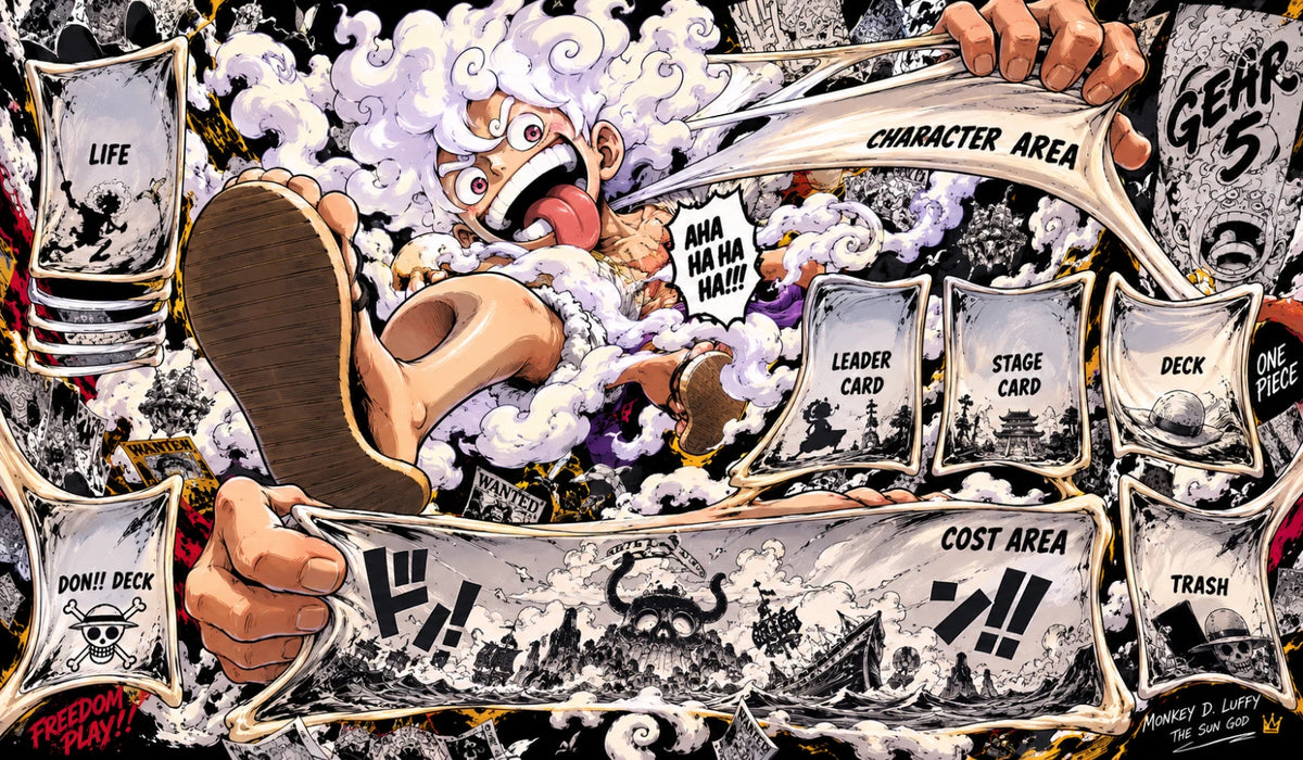 ONE PIECE PLAYMAT Luffy Break the wall