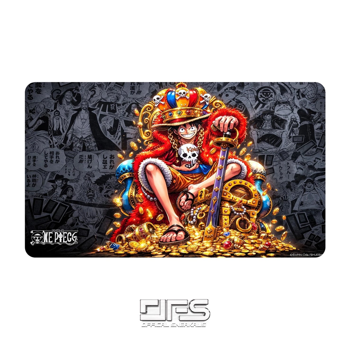 One Piece TCG Play Mat luffy Jump Festa