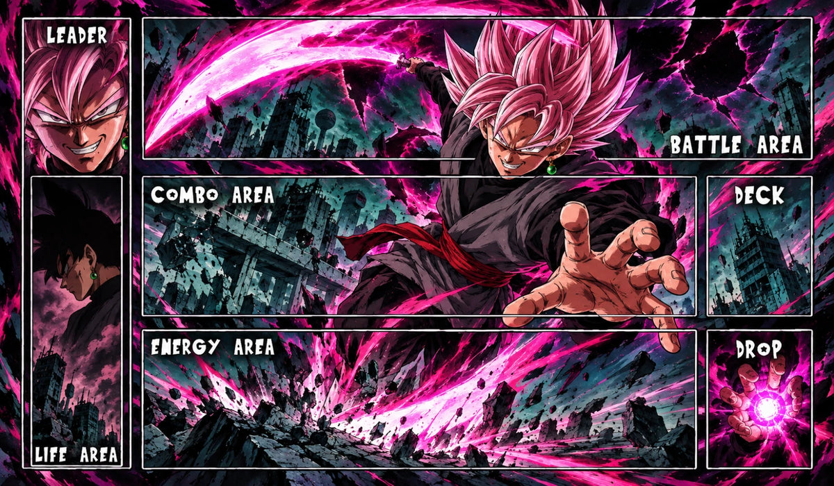 Dragon ball Fusion World TCG Playmat: Goku Black 3