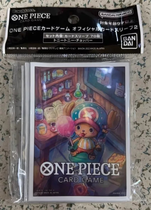 OPCG Standard Card Sleeves OFFICIAL BANDAI 70PC CHOPPER