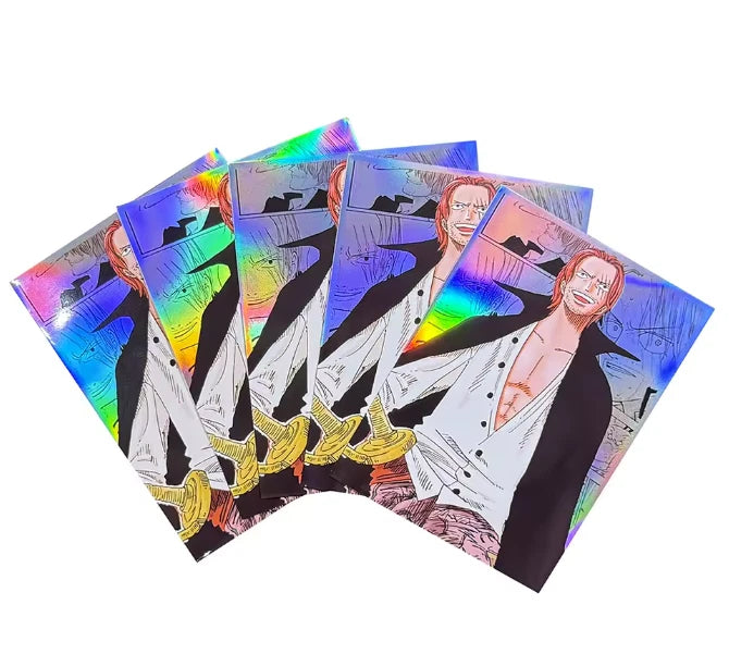 One Piece Card Sleeves Shanks Holo 60pc