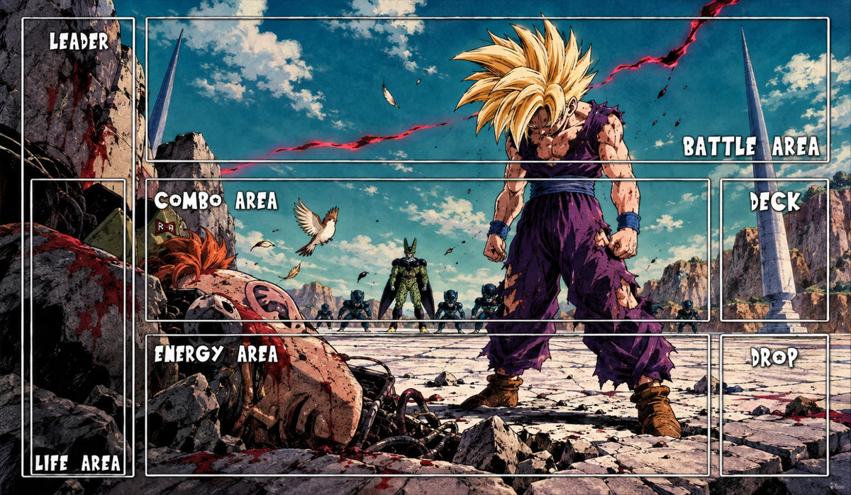 Dragon ball Fusion World TCG Playmat: GOHAN CELL