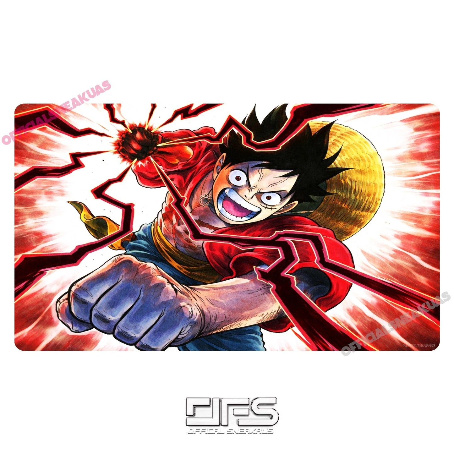 One Piece TCG Play Mat Luffy Promo