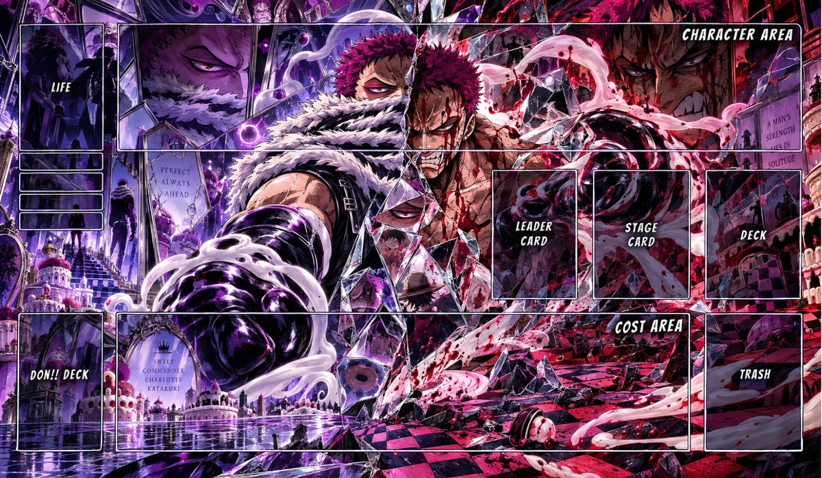 ONE PIECE PLAYMAT katakuri