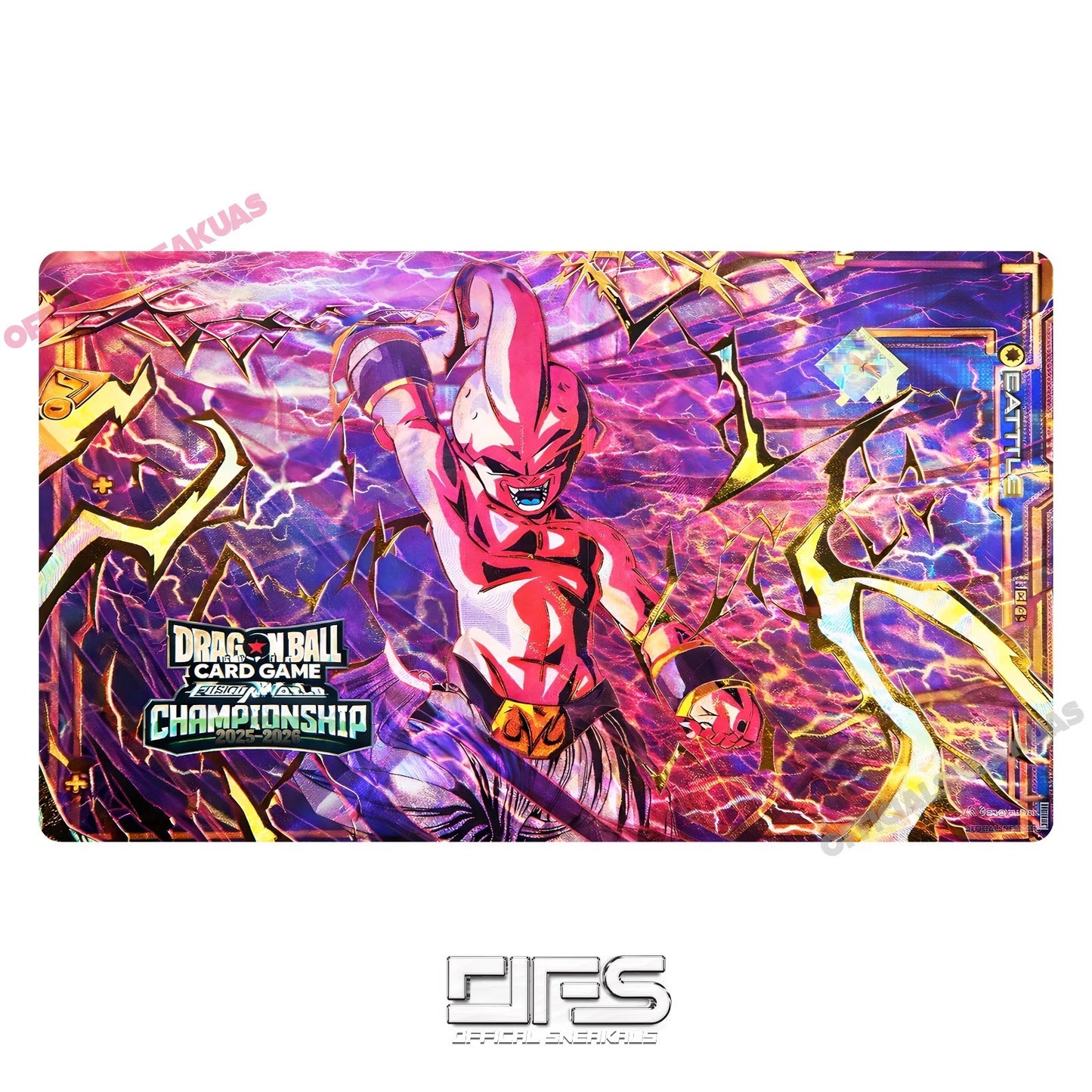 Dragon ball play mat Majin Buu Championship