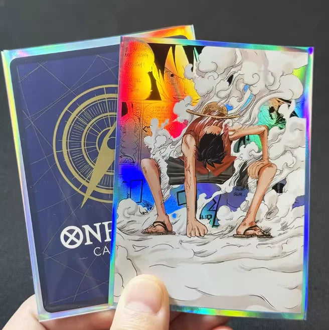 One Piece Card Sleeves Luffy Holo 60pc