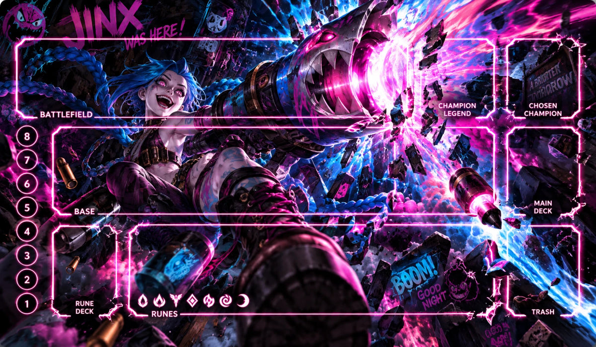 Riftbound Playmat : Jinx