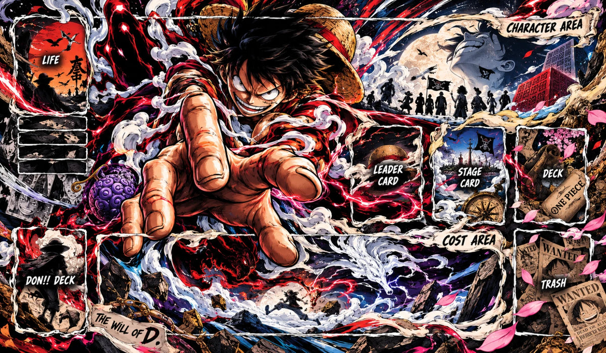 ONE PIECE PLAYMAT Luffy