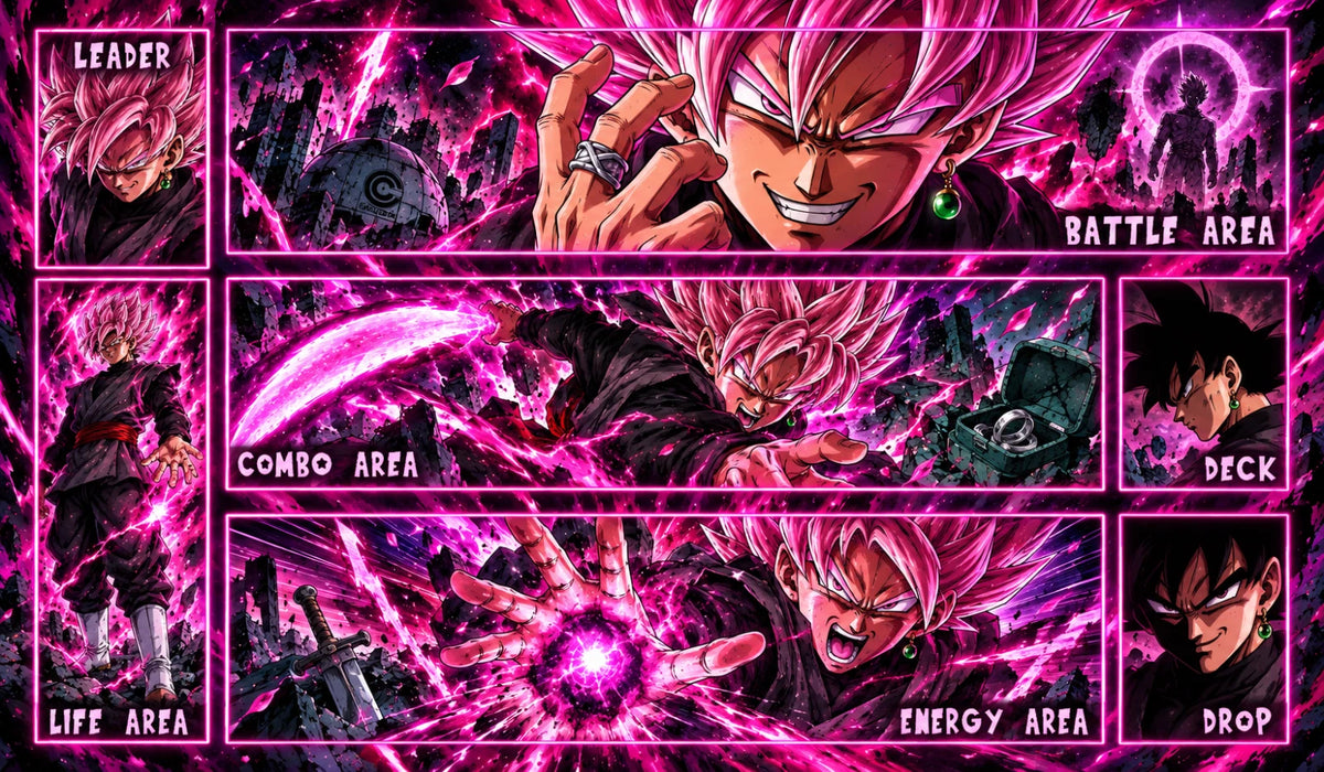 Dragon ball Fusion World TCG Playmat: Goku Black 2