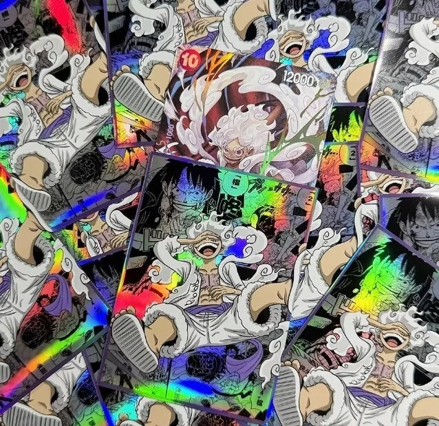 One Piece Card Sleeves Luffy Holo 60pc (Copy)