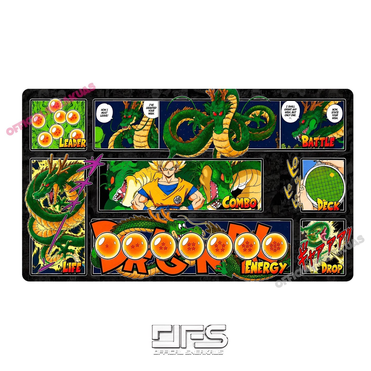 DRAGON BALL Z FUSION WORLDS PLAYMAT