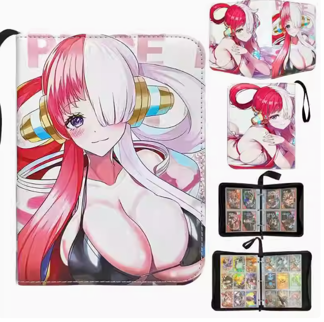 One Piece Premium Leather Album Card Binder: UTA