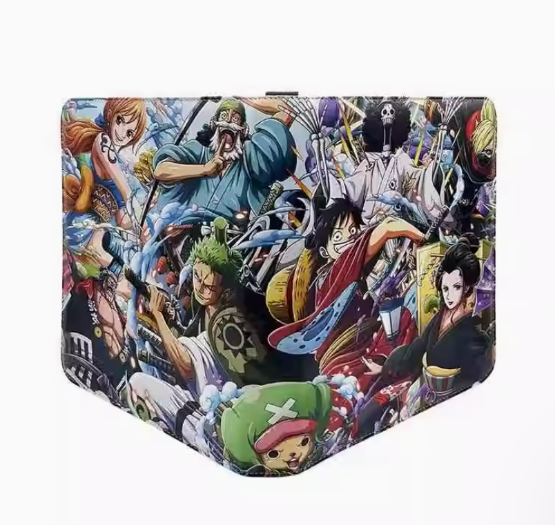 One Piece Premium Leather Album Card Binder: WANO CREW 2