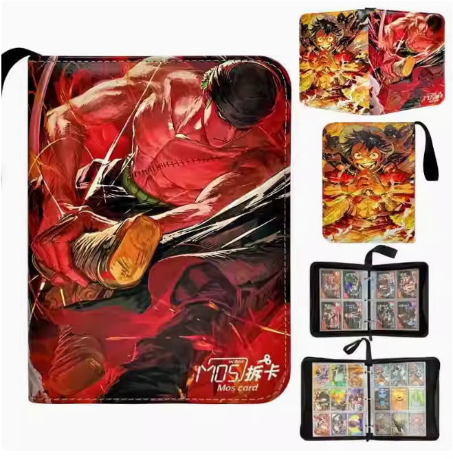 One Piece Premium Leather Album Card Binder: RUSH ZORO