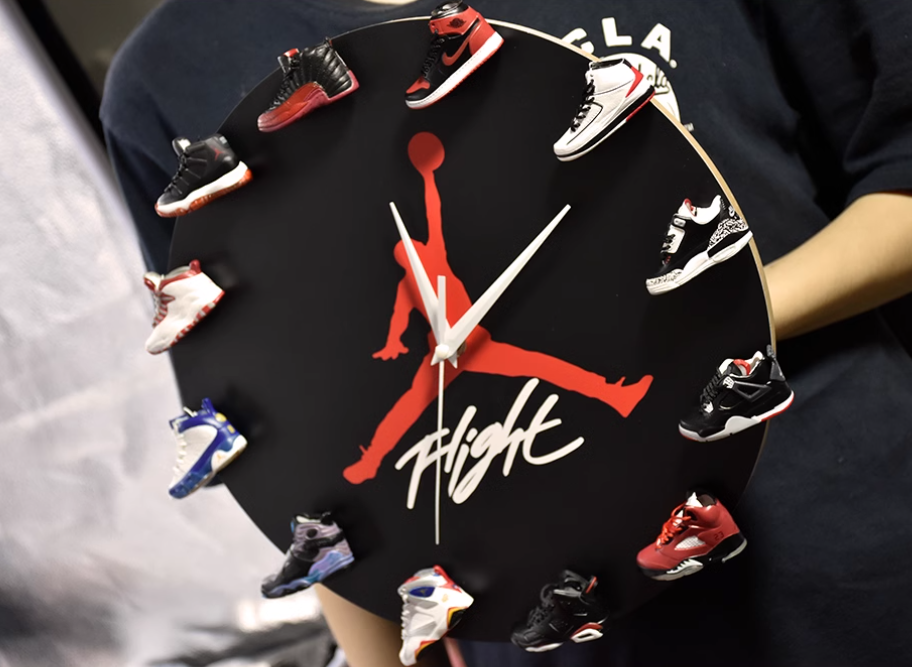 Mini Sneaker Clock : AJ1-12