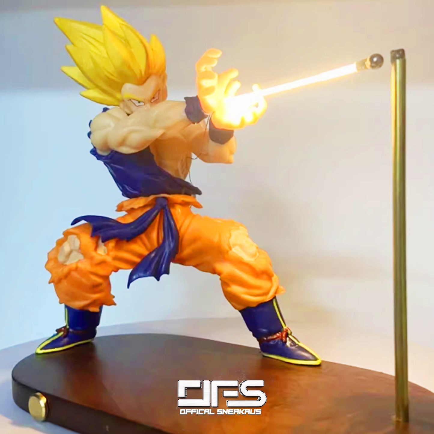 Dragon Ball Z Goku Yellow Kamehameha Night Light