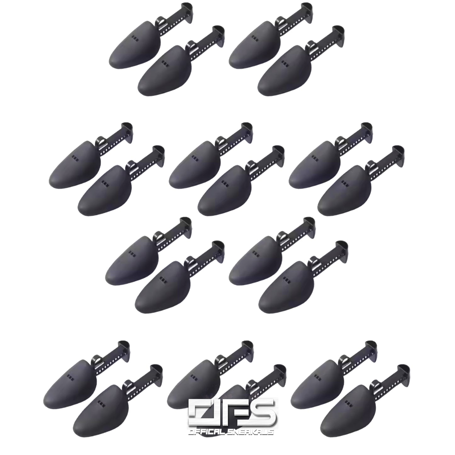 Adjustable Shoe Trees Black & White