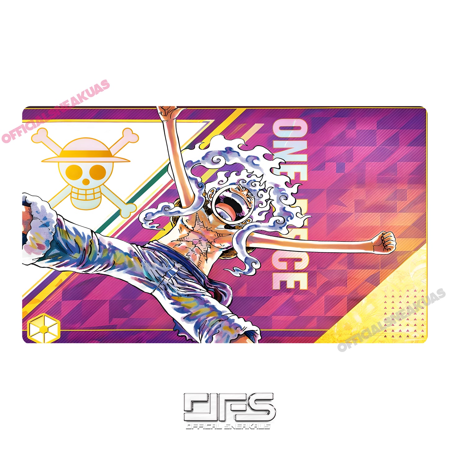 One Piece TCG Play Mat Luffy Serial