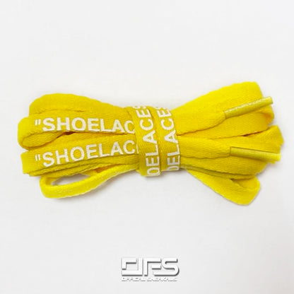 "SHOELACES" Yellow