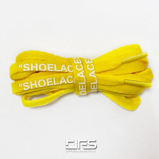 "SHOELACES" Yellow