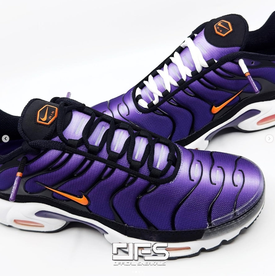 TN Laces Tuned Air Since 1998 Replacement "VOLTAGE PURPLE" Limited Edition
