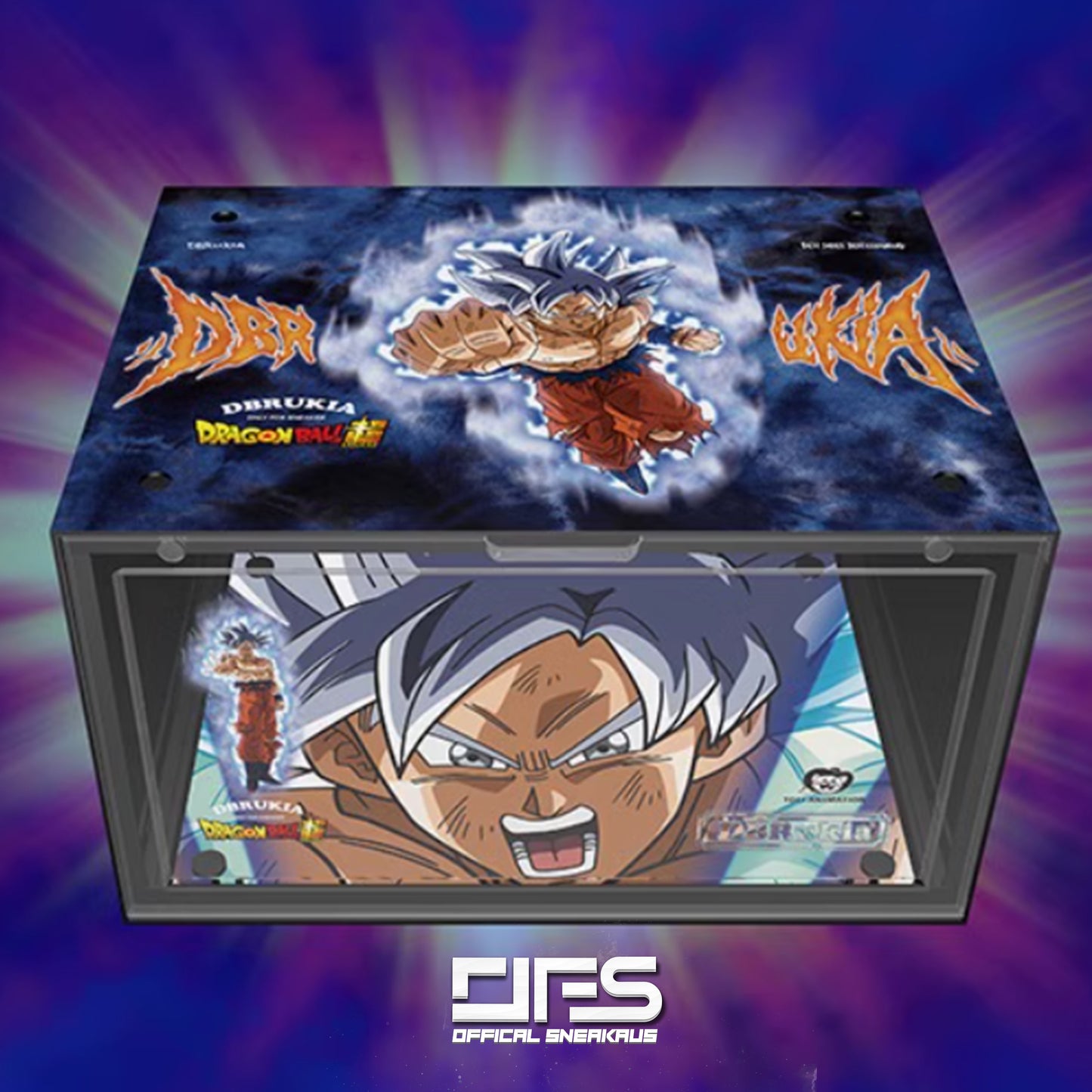 Custom Sneaker Storage Box : DBS Goku UI