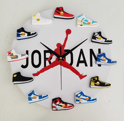 Mini Sneaker Clock : AJ1-12 ( 2D )