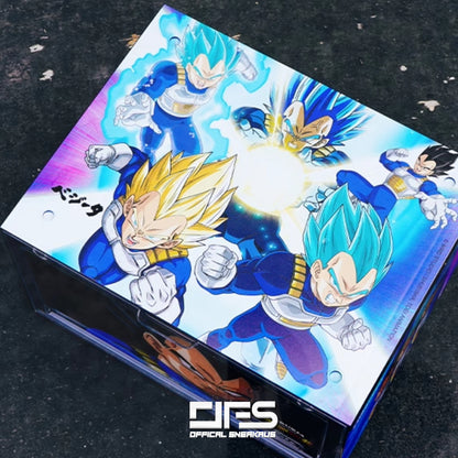 Custom Sneaker Storage Box : DBS Vegeta Blue