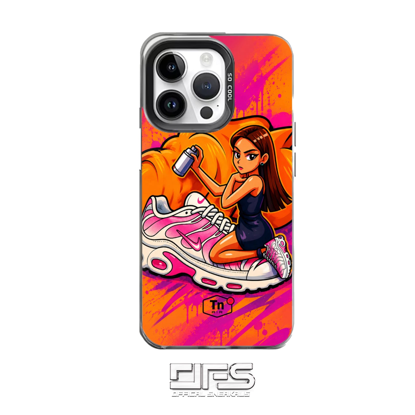 iPhone Case : TN CHICK GRAFFITI